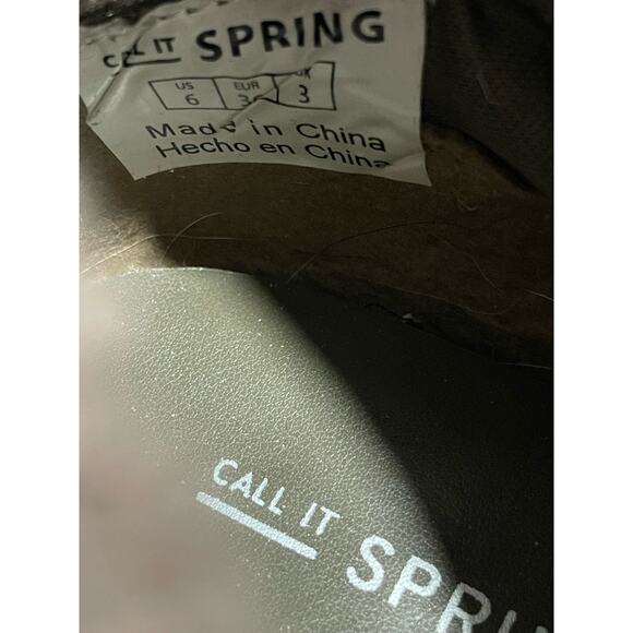 Call It Spring Women's Size 6 Faux Fur Leather Ankle Bootie Shoes Brown - Picture 13 of 13